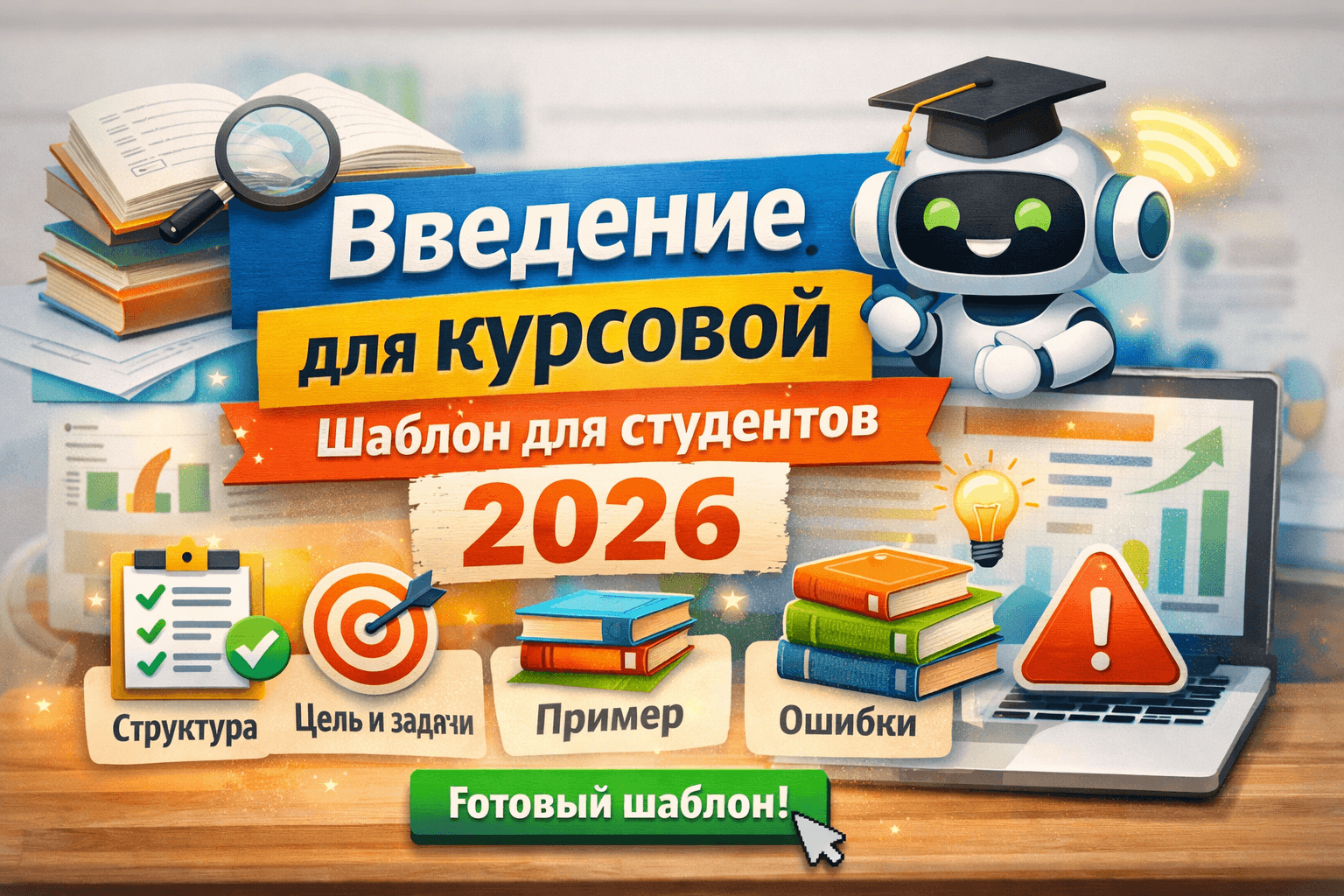 Введение для курсовой: шаблон для студентов 2026