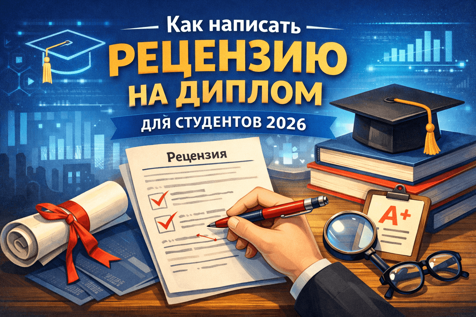 Как написать рецензию на диплом для студентов 2026