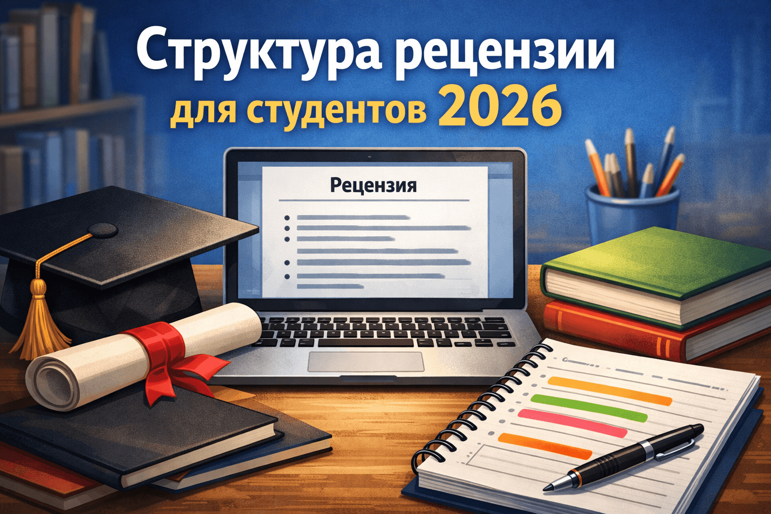 Структура рецензии для студентов 2026