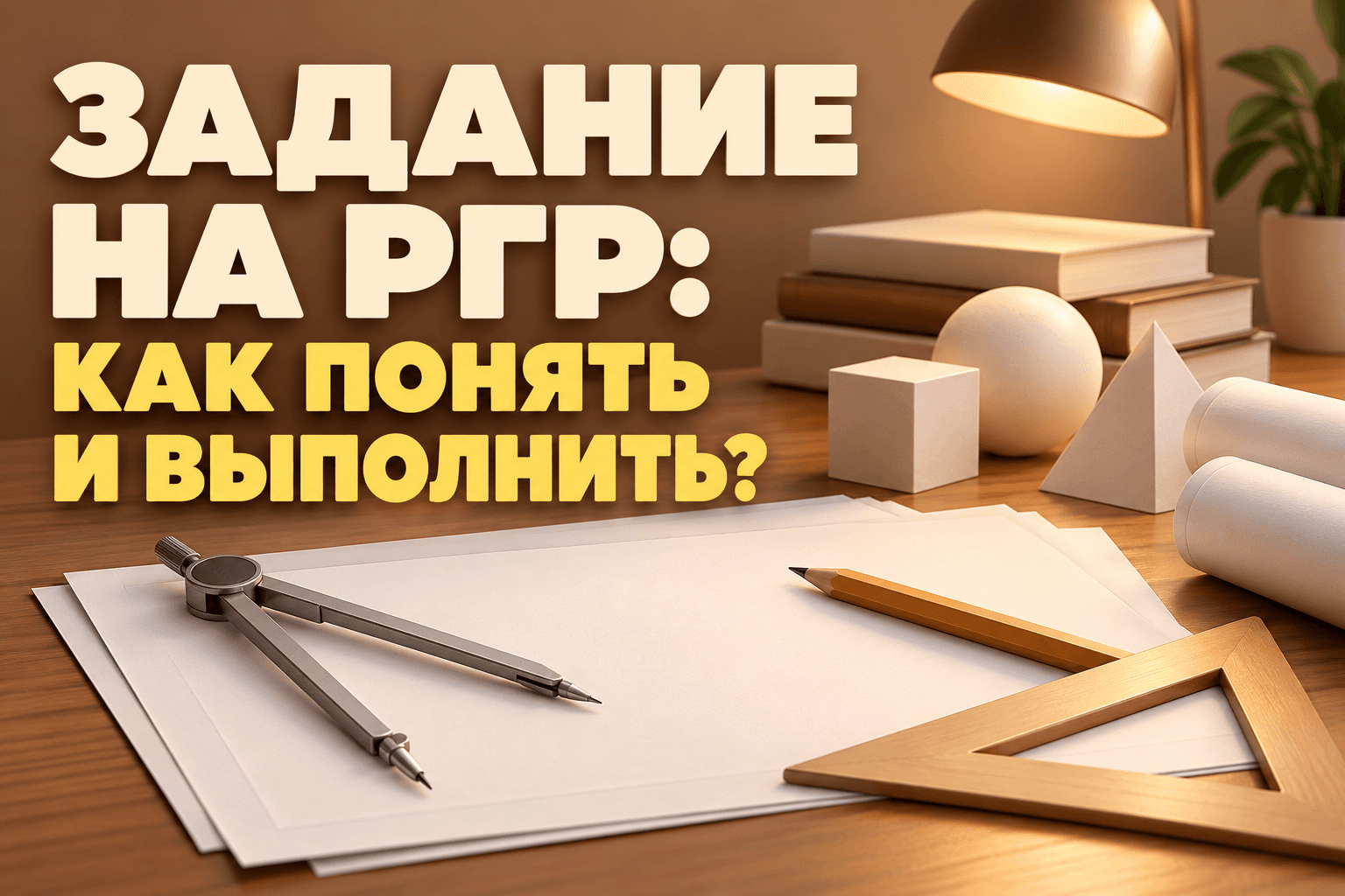 Задание на расчётно-графическую работу: как читать и выполнять