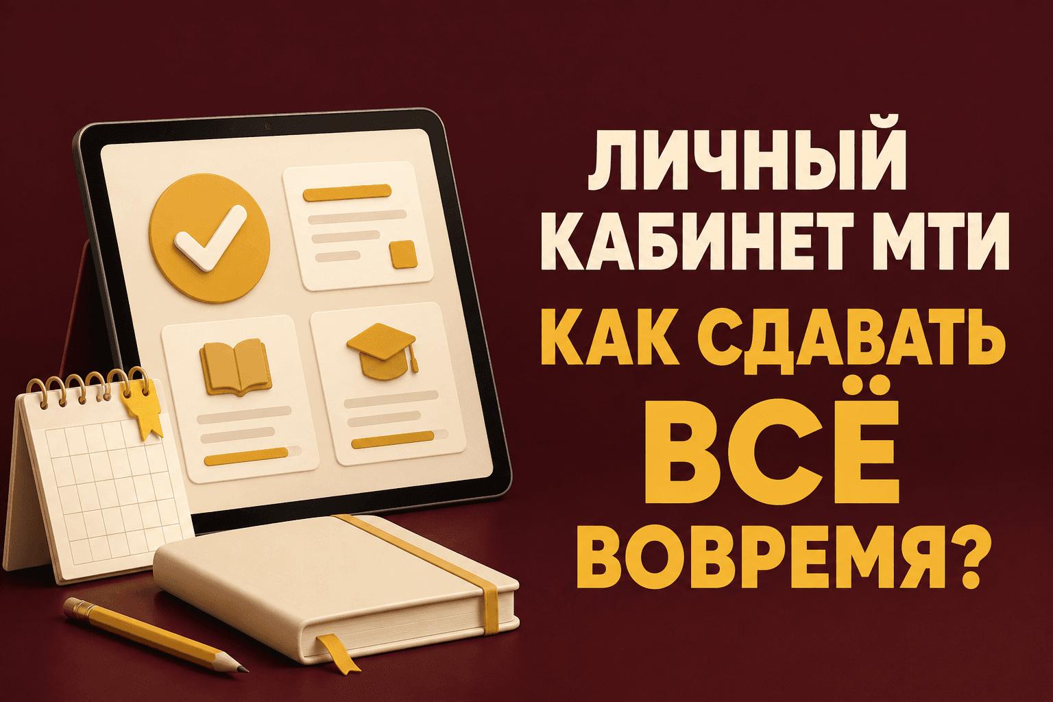 Личный кабинет МТИ: как работать с дисциплинами, заданиями и прогрессом