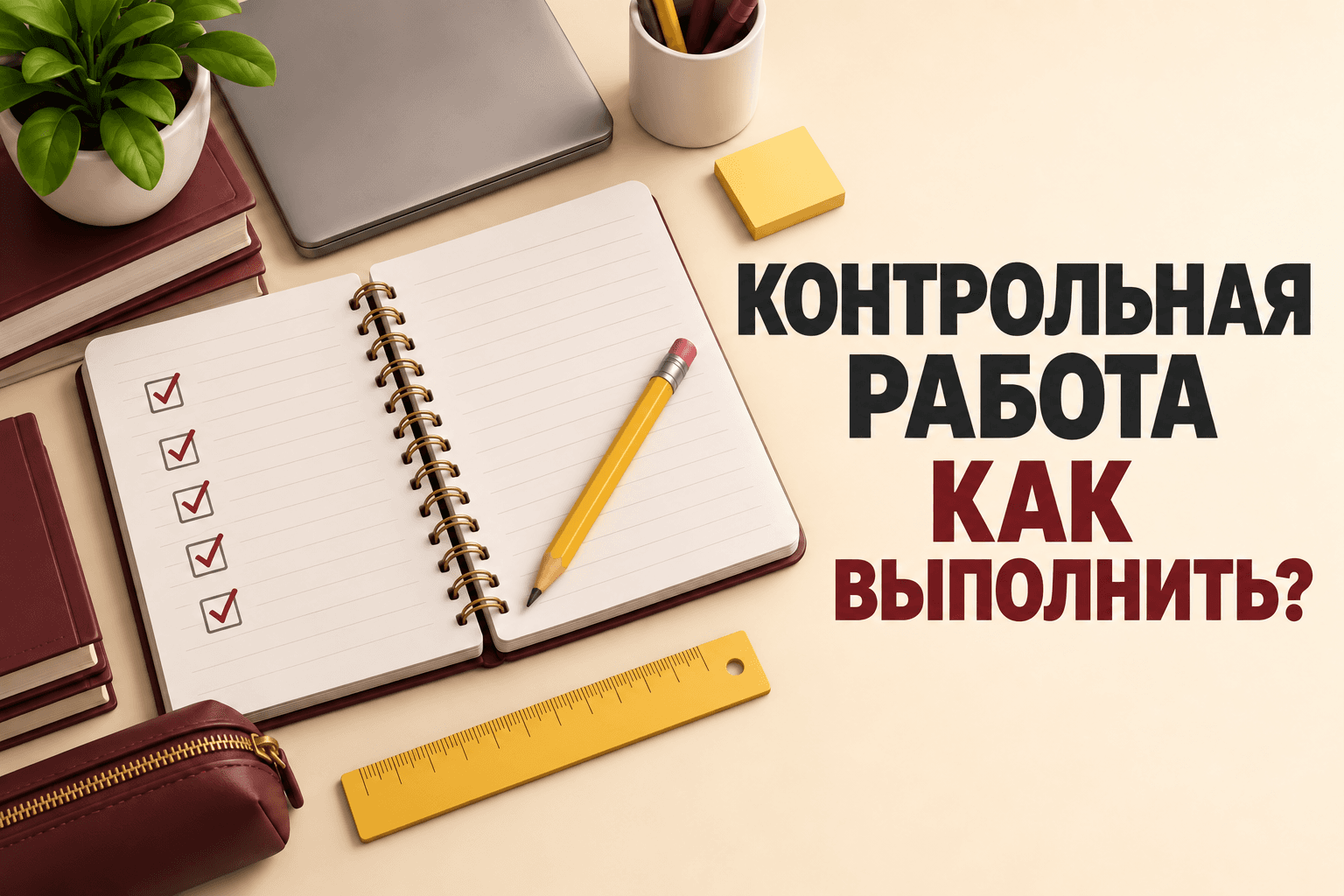 Контрольная работа в вузе: структура и правила выполнения