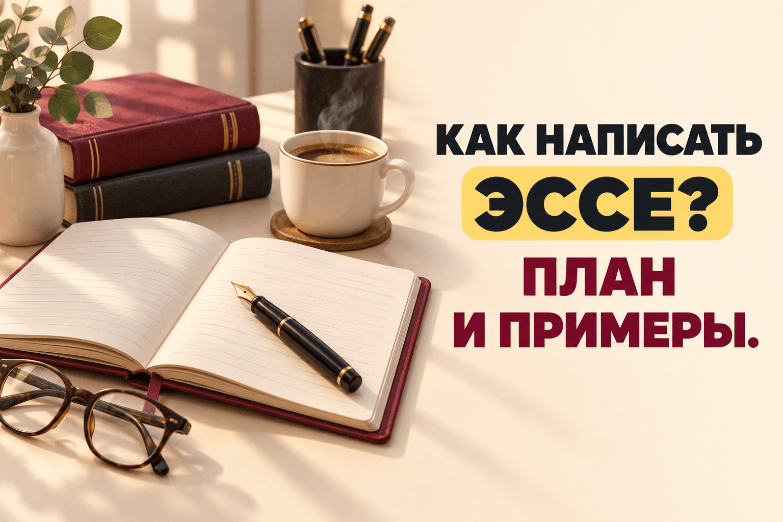 Как написать эссе: структура, план и примеры