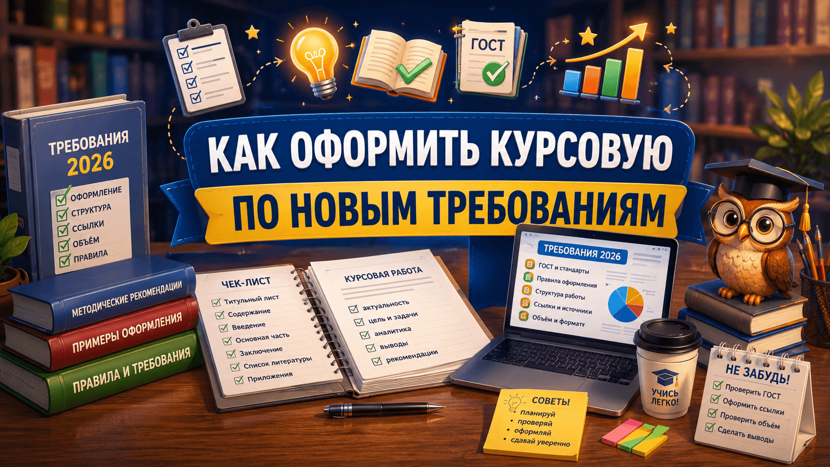 Требования к курсовой работе в 2026 году