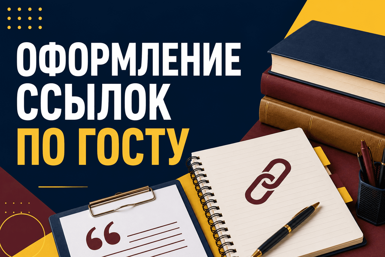 Ссылки в курсовой работе: как оформить правильно