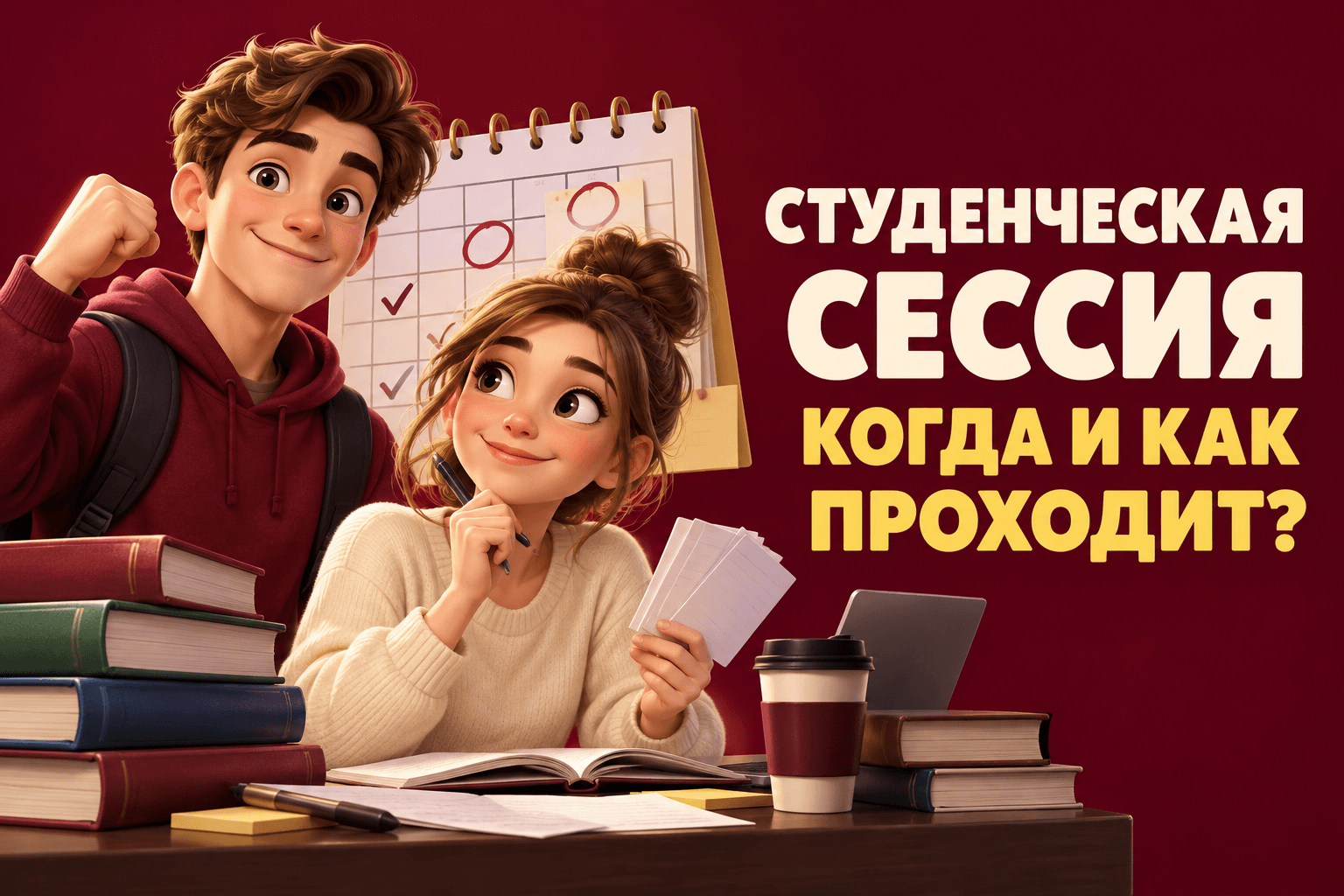 Сессия у студентов: когда начинается и как проходит