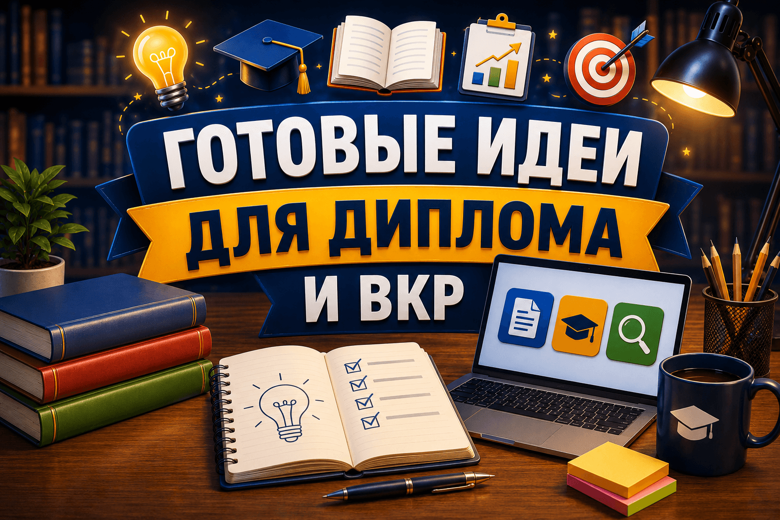 Темы для диплома 2026: 100 вариантов для студентов колледжей и вузов