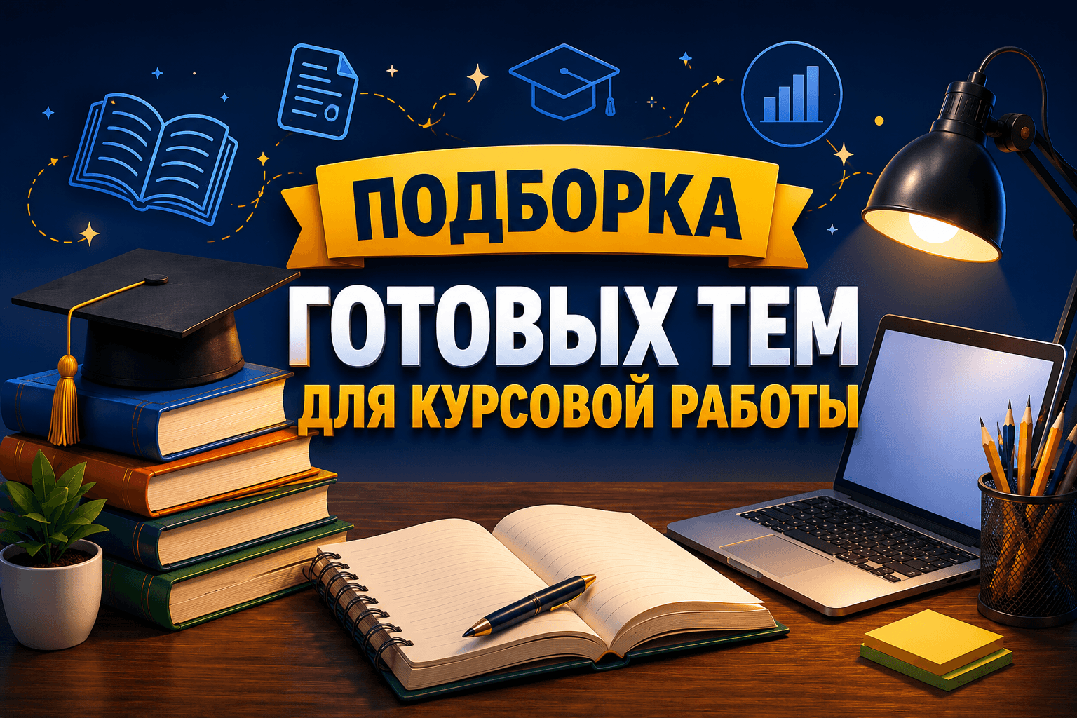 ТОП тем для курсовой работы на 2026 год
