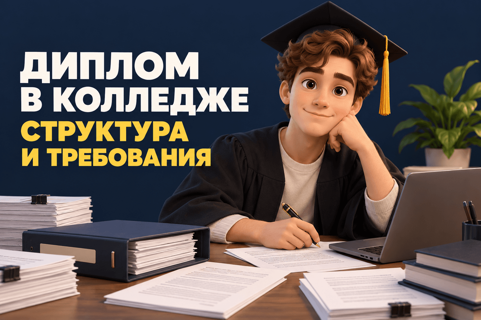 Дипломная работа в колледже: структура и требования