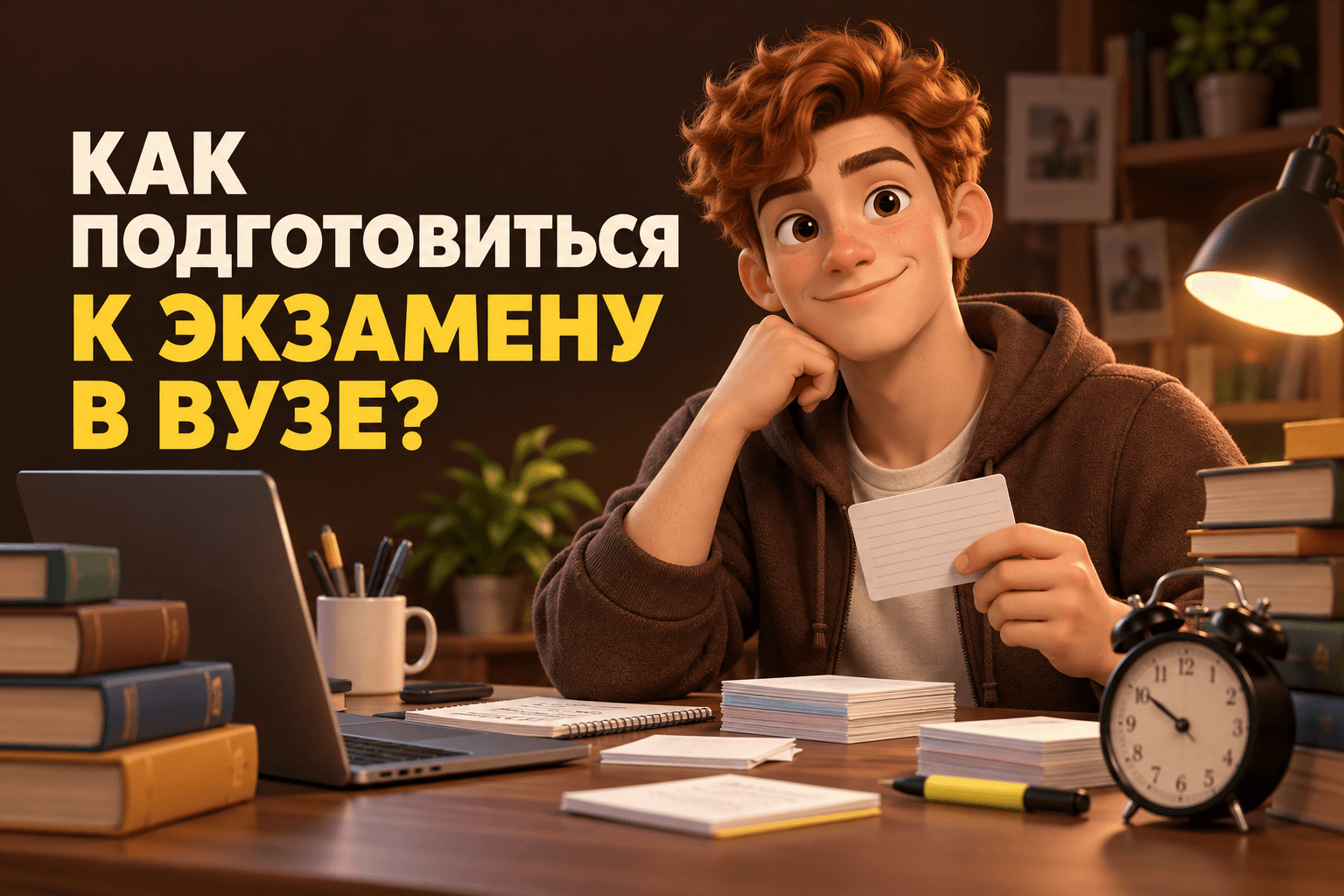 Как подготовиться к экзамену в вузе